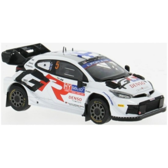 IXRAM946 - 1/43 TOYOTA GR YARIS RALLY1 HYBRID RALLY WM RALLY FINLAND 2024 NO.5