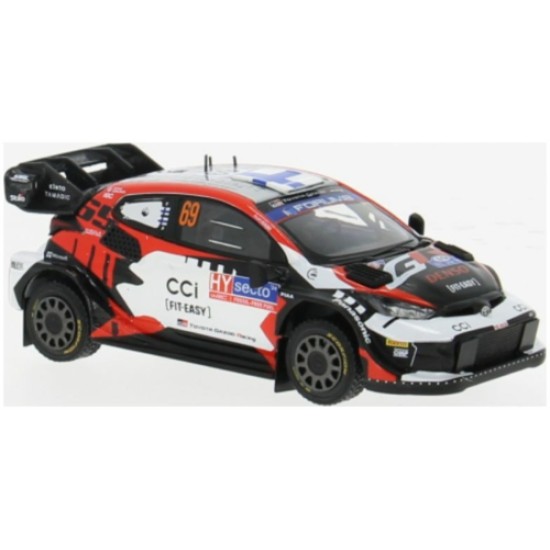 IXRAM947 - 1/43 TOYOTA GR YARIS RALLY1 HYBRID RALLY WM RALLY FINLAND 2024 NO.69