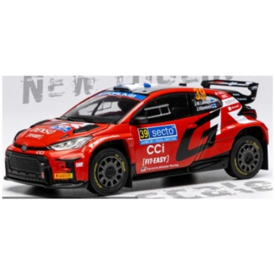IXRAM955 - 1/43 TOYOTA GR YARIS RALLY2 RALLY WM RALLY FINLAND 2024 NO.39 LATVALA/HANNINEN IXRAM955 - 1/43 TOYOTA GR YARIS RALLY2 RALLY WM RALLY FINLAND 2024 NO.39 LATVALA/HANNINEN