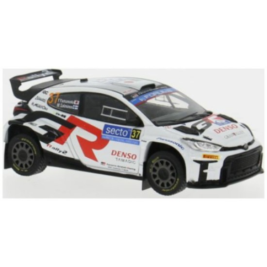 IXRAM956 - 1/43 TOYOTA GR YARIS RALLY2 RALLY WM RALLY FINLAND 2024 NO.37 Y.YAMAMOTO/M.SALMINEN IXRAM956 - 1/43 TOYOTA GR YARIS RALLY2 RALLY WM RALLY FINLAND 2024 NO.37 Y.YAMAMOTO/M.SALMINEN