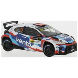 IXRAM960 - 1/43 TOYOTA GR YARIS RALLY2 RALLY WM RALLY YPRES 2024 NO.11 F.LOIX/P.TSJOEN