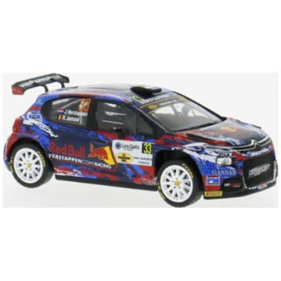 IXRAM961 - 1/43 CITROEN C3 RALLY2 RALLYE DU CONDROZ 2022 NO.33 J.VERSTAPPEN/R.JAMOUL IXRAM961 - 1/43 CITROEN C3 RALLY2 RALLYE DU CONDROZ 2022 NO.33 J.VERSTAPPEN/R.JAMOUL