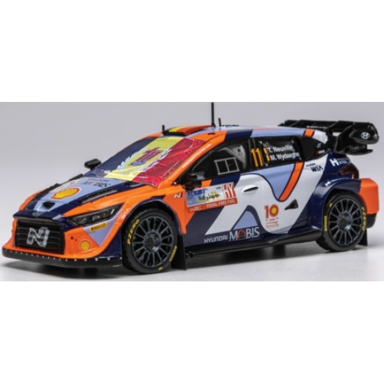 IXRAM967 - 1/43 HYUNDAI I20 N RALLY1 NO.11 NEUVILLE/WYDAEGHE 2024 JAPAN WORLD CHAMPION EDITION WRC1