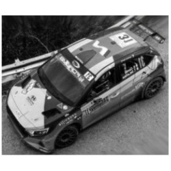 IXRAM978 - 1/43 HYUNDAI I20 N RALLY2 WRC RALLY MONTE CARLO 2025 NO.31 E.CAMILLI/T.DE LA HAYE