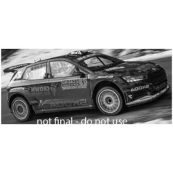 IXRAM979 - 1/43 SKODA FABIA RS RALLY2 WRC RALLY MONTE CARLO 2025 NO.23 G.GREENSMITH/J.ANDERSSON