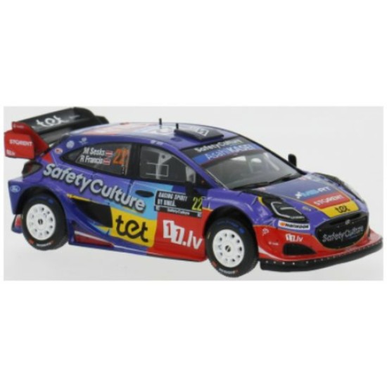 IXRAM990 - 1/43 FORD PUMA RALLY1 WRC RALLY SWEDEN 2025 NO.22 M.SESKS/R.FRANCEVIC