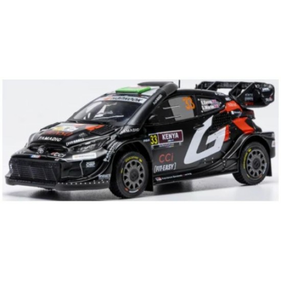 IXRAM994 - 1/43 TOYOTA GR YARIS RALLY1 SAFARI RALLYE KENYA 2025 NO.33 E.EVANS/S.MARTIN