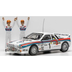 IXSPRM002-83 - 1/43 LANCIA 037 RALLY EVO RALLY MONTE CARLO 1983 NO.1 W.ROHRL/C.GEISTDORFER