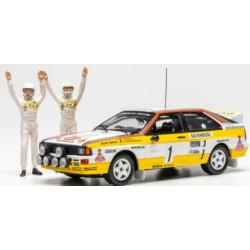 IXSPRM002-84 - 1/43 AUDI QUATTRO A2 RALLY MONTE CARLO 1984 NO.1 W. ROHRL/C. GEISTDORFER