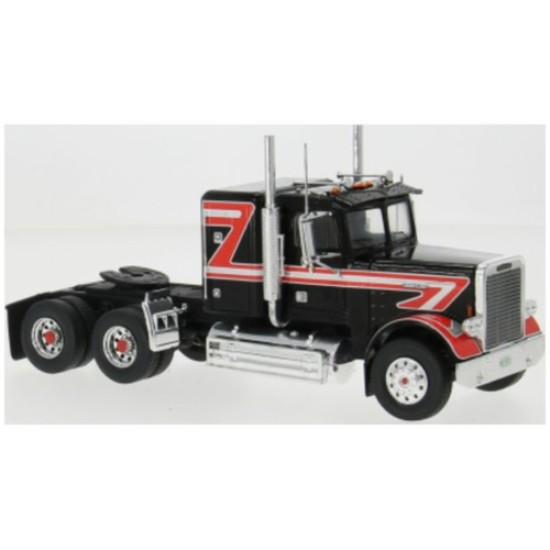 IXTR218 - 1/43 FREIGHTLINER FLC 120 64 T 1977 BLACK/RED