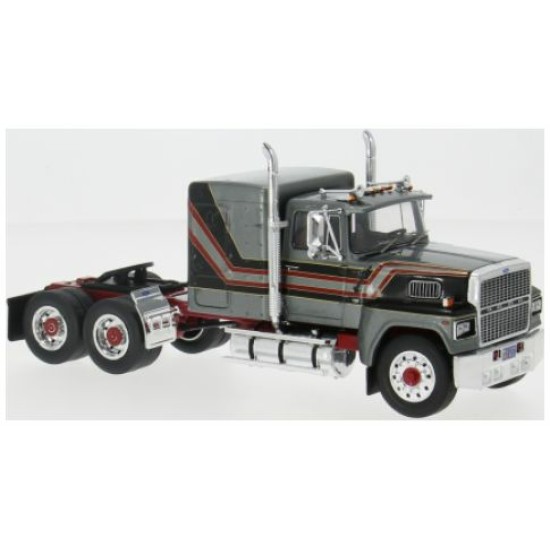 IXTR222 - 1/43 FORD LTL 9000 GREY/BLACK/RED 1978