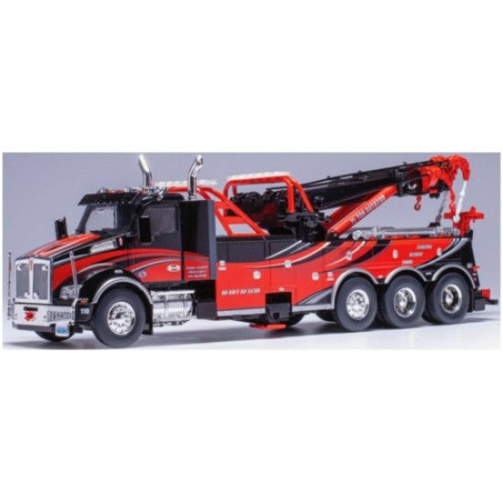 IXTTR032 - 1/43 KENWORTH T 880 WRECKER BLACK/RED