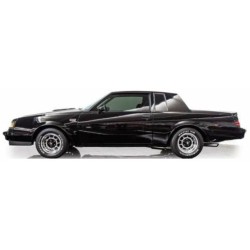 IXU43RDC009 - 1/43 BUICK GRAND NATIONAL BLACK 1987