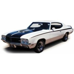 IXU43RDC010 - 1/43 BUICK GSX APOLLO WHITE 1970 IXU43RDC010 - 1/43 BUICK GSX APOLLO WHITE 1970