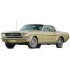IXU43RDC023 - 1/43 FORD MUSTANG CONVERTIBLE GOLD/BEIGE 1965