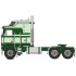IXU43TR005 - 1/64 KENWORTH K100 AERODYNE LIGHT GREEN/DARK GREEN 1976