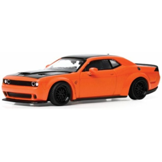 IXU64RDC001 - 1/64 DODGE CHALLENGER SRT HELLCAT ORANGE/BLACK 2019 IXU64RDC001 - 1/64 DODGE CHALLENGER SRT HELLCAT ORANGE/BLACK 2019