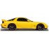 IXU64RDC008 - 1/64 MAZDA RX-7 YELLOW 1991
