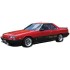 IXU64RDC011JC - 1/64 NISSAN SKYLINE 2000 RS-TURBO (R30) RED BLACK 1983 IRON