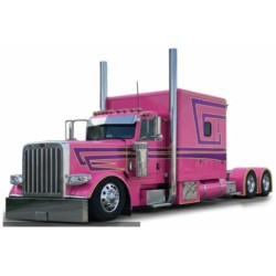 IXU64TR028 - 1/64 PETERBILT 379 PINK