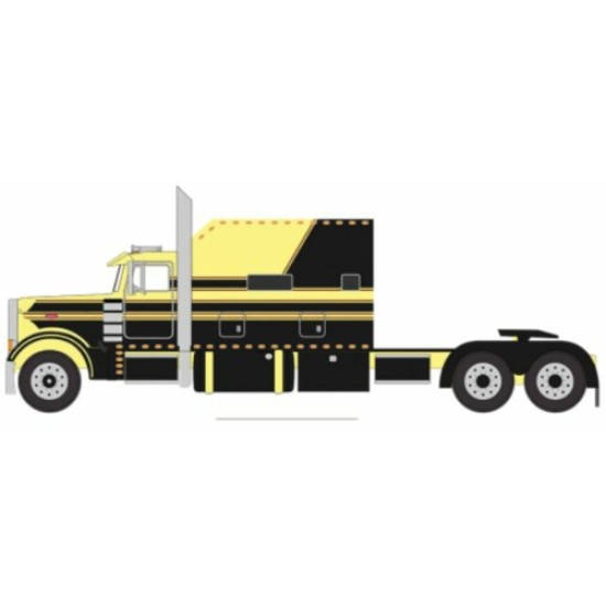 IXU64TR037 - 1/64 PETERBILT 379 YELLOW AND BLACK 2002