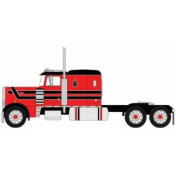 IXU64TR038 - 1/64 PETERBILT 359 RED AND BLACK 1973