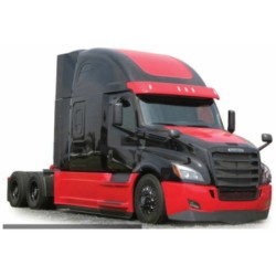 IXU64TR040 - 1/64 FREIGHTLINER CASCADIA BLACK AND RED 2018