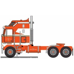 IXU64TR041 - 1/64 KENWORTH K100 AERODYNE ORANGE 1976
