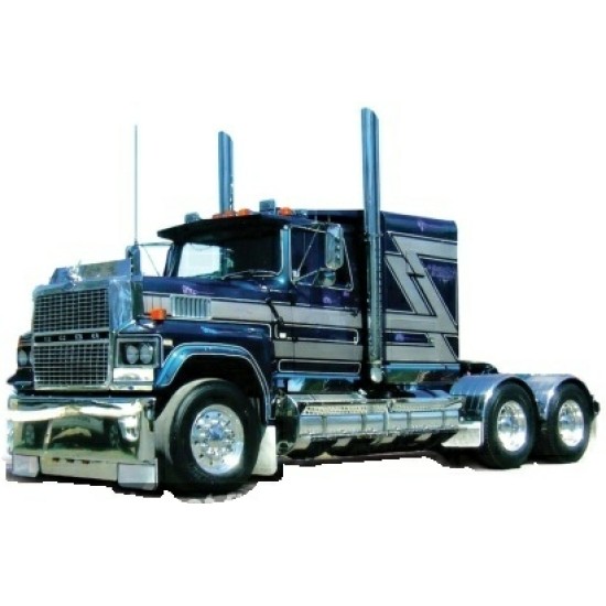 IXU64TR044 - 1/64 FORD LTL-9000 BLUE/SILVER 1978