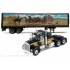 IXU64TRTR004S - 1/64 KENWORTH W900 BLACK/GOLD
