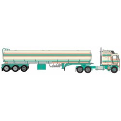 IXU64TRTR009T - 1/64 KENWORTH K100 AERODYNE BEIGE 1976