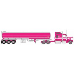 IXU64TRTR012T - 1/64 KENWORTH W900 PINK 1990