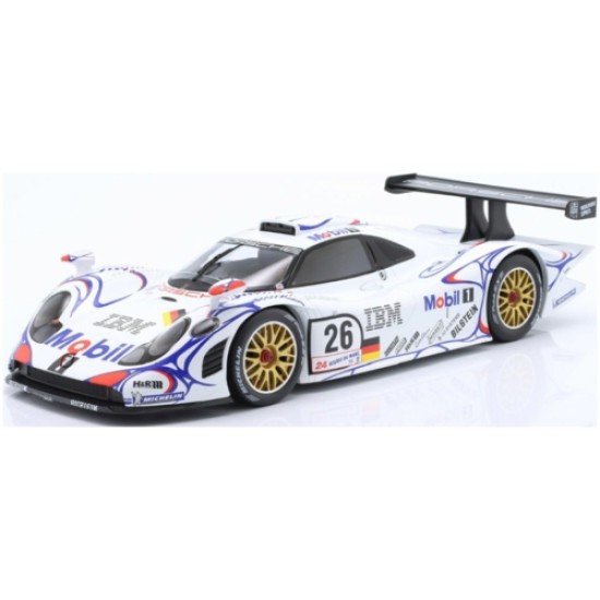 IXW1200201 - 1/12 PORSCHE 911 GT1 NO.26 WINNER 24H LE MANS 1998 MCNISH/AIELLO/ORTELLI