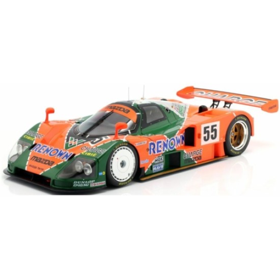 IXW1201201 - 1/12 MAZDA 787B NO.55 WINNER 24H LE MANS 1991 WEIDLER/HERBERT/GACHOT