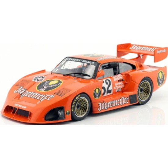 IXW18010002 - 1/18 PORSCHE 935 K4 JAGERMEISTER 2ND BOB WOLLEK KREMER ZOLDER DRM 1981