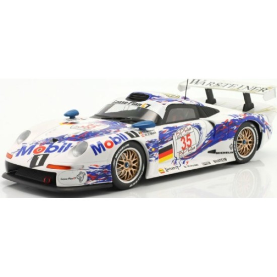 IXW18013009 - 1/18 PORSCHE 911 GT1 NO.35 SIEGER 4H SPA 1996 BOUTSEN/STUCK