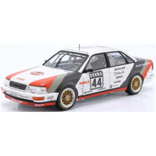 IXW1801501C - 1/18 AUDI V8 QUATTRO NO.44 DTM CHAMPION 1990 HANS JOACHIM STUCK WITH COLLECTORS BOX