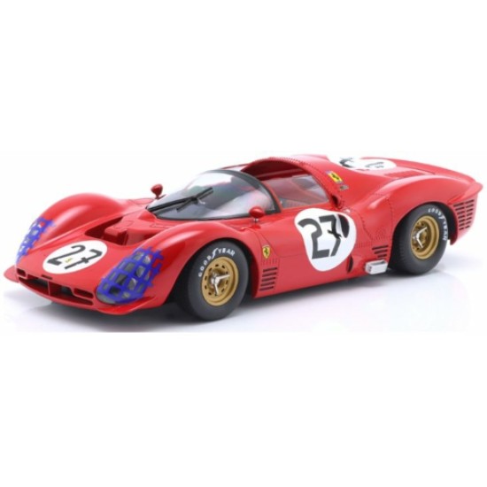 IXW18021001 - 1/18 FERRARI 330 P3 SPIDER NO.27 24H LE MANS 1966 GINTHER/RODRIGUEZ