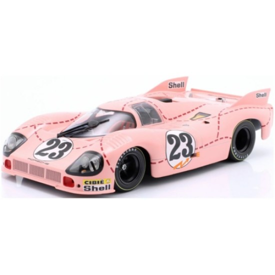 IXW18032002 - 1/18 PORSCHE 917/20 PINK PIG NO.23 1ST PRACTICE 24H LE MANS 1971 KAUHSEN/JOEST