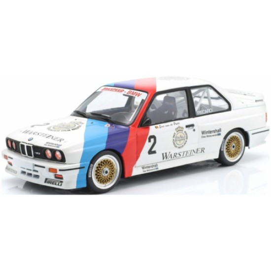IXW18038001C - 1/18 BMW M3 (E30) NO.2 - DTM CHAMPION 1987 - ERIC VAN DE POELE - WITH COLLECTORS BOX IXW18038001C - 1/18 BMW M3 (E30) NO.2 - DTM CHAMPION 1987 - ERIC VAN DE POELE - WITH COLLECTORS BOX