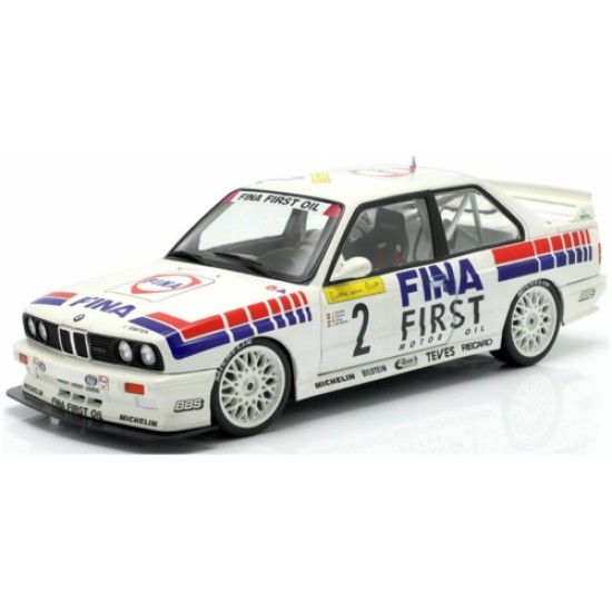IXW18038003 - 1/18 BMW M3 E30 NO.2 WINNER 24H NURBURGRING 1992 FINA CECOTTO/DANNER/MARTIN/DUEZ