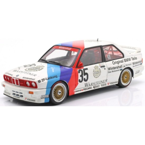 IXW18038007C - 1/18 BMW M3 (E30) NO.35 WINNER 24H NURBURGRING 89 PIRRO/RAVAGLIA/GIROIX WITH COLLECTORS BOX