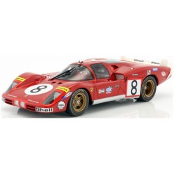 IXW18053003 - 1/18 FERRARI 512S LONG TAIL NO.8 24H - LE MANS 1970 - MERZARIO/REGAZZONI IXW18053003 - 1/18 FERRARI 512S LONG TAIL NO.8 24H - LE MANS 1970 - MERZARIO/REGAZZONI
