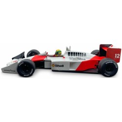 IXW18056002 - 1/18 MCLAREN MP4/4 NO.12 WINNER BRITISH GP AYRTON SENNA F1 WORLD CHAMPION 1988
