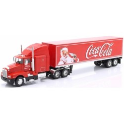 1/43 KENWORTH T600 SEMI-TRAILER TRUCK - COCA-COLA 1986 RED W83431002 1/43 KENWORTH T600 SEMI-TRAILER TRUCK - COCA-COLA 1986 RED W83431002