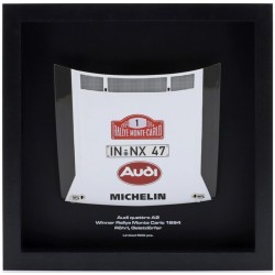 IXWRCW8301 - 1/8 BONNET OF AUDI QUATTRO A2 WINNER RALLYE MONTE CARLO A1984 - ROHRL/GEISTDORFER