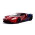 JAD30291 - 1/32 HOLLYWOOD RIDES - FORD GT 2017 - SPIDERMAN THEME