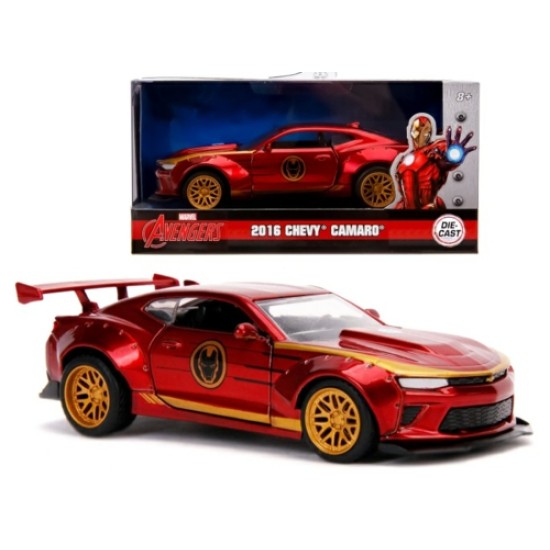 1/32 IRON MAN 2016 CHEVROLET CAMARO MARVEL AVENGERS 30298