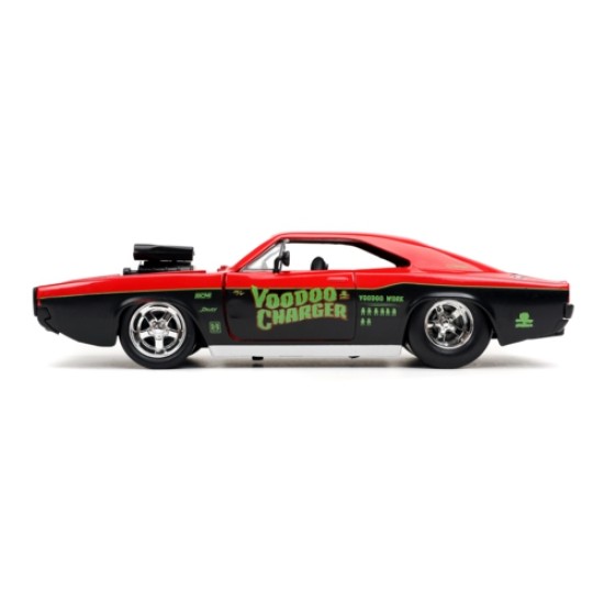 JAD32703 - 1/24 BIG TIME MUSCLE - DODGE CHARGER R/T GLOSSY RED VOODOO CHARGER 1970 JAD32703 - 1/24 BIG TIME MUSCLE - DODGE CHARGER R/T GLOSSY RED VOODOO CHARGER 1970