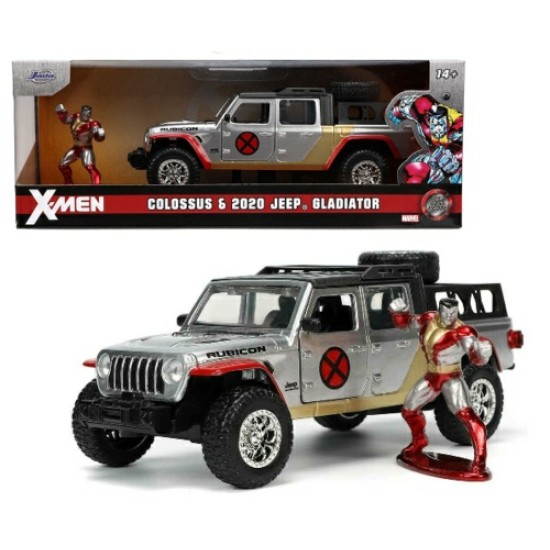 1/32 MARVEL X-MEN JEEP GLADIATOR WITH COLOSSUS FIGURE 33363